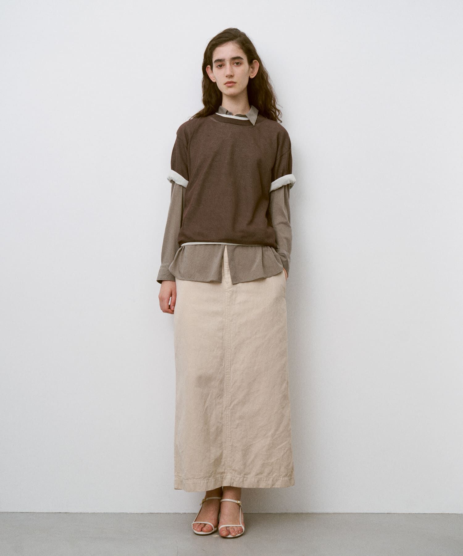 URBAN RESEARCH DOORS「unfil　COTTONSHEERSHIRTS」|シャツ・ブラウス|