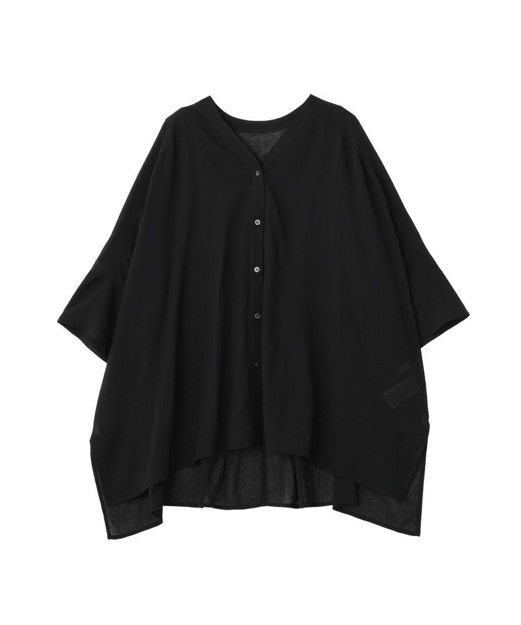 AMERICAN HOLIC「【接触冷感】Vネックポンチョシャツ」|シャツ・ブラウス|