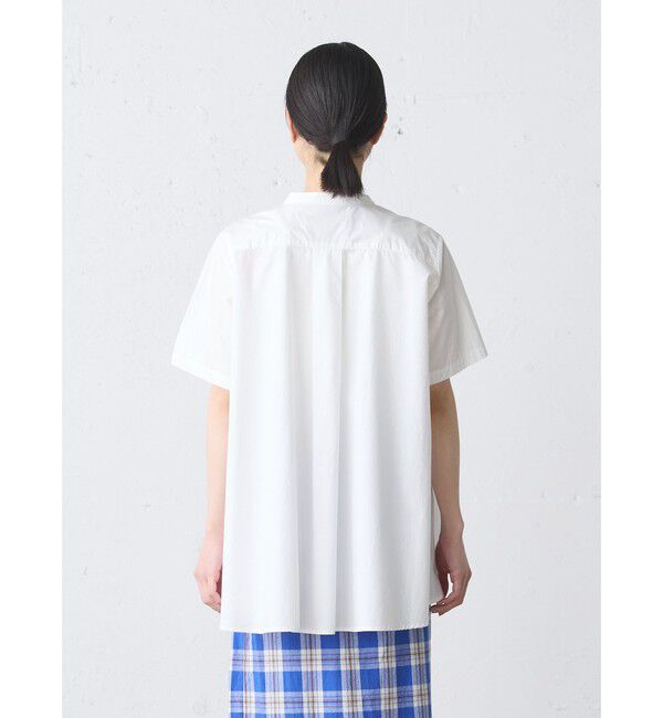 MidiUmi「MidiUmi ハーフスリーブAラインシャツ」|シャツ・ブラウス|