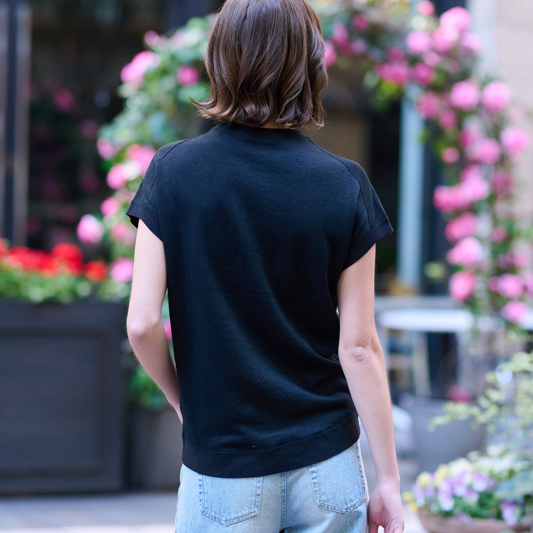 DRESSTERIOR「【毎年人気！／ウォッシャブル】リネン裏毛フレンチプルオーバー」|Tシャツ・カットソー|