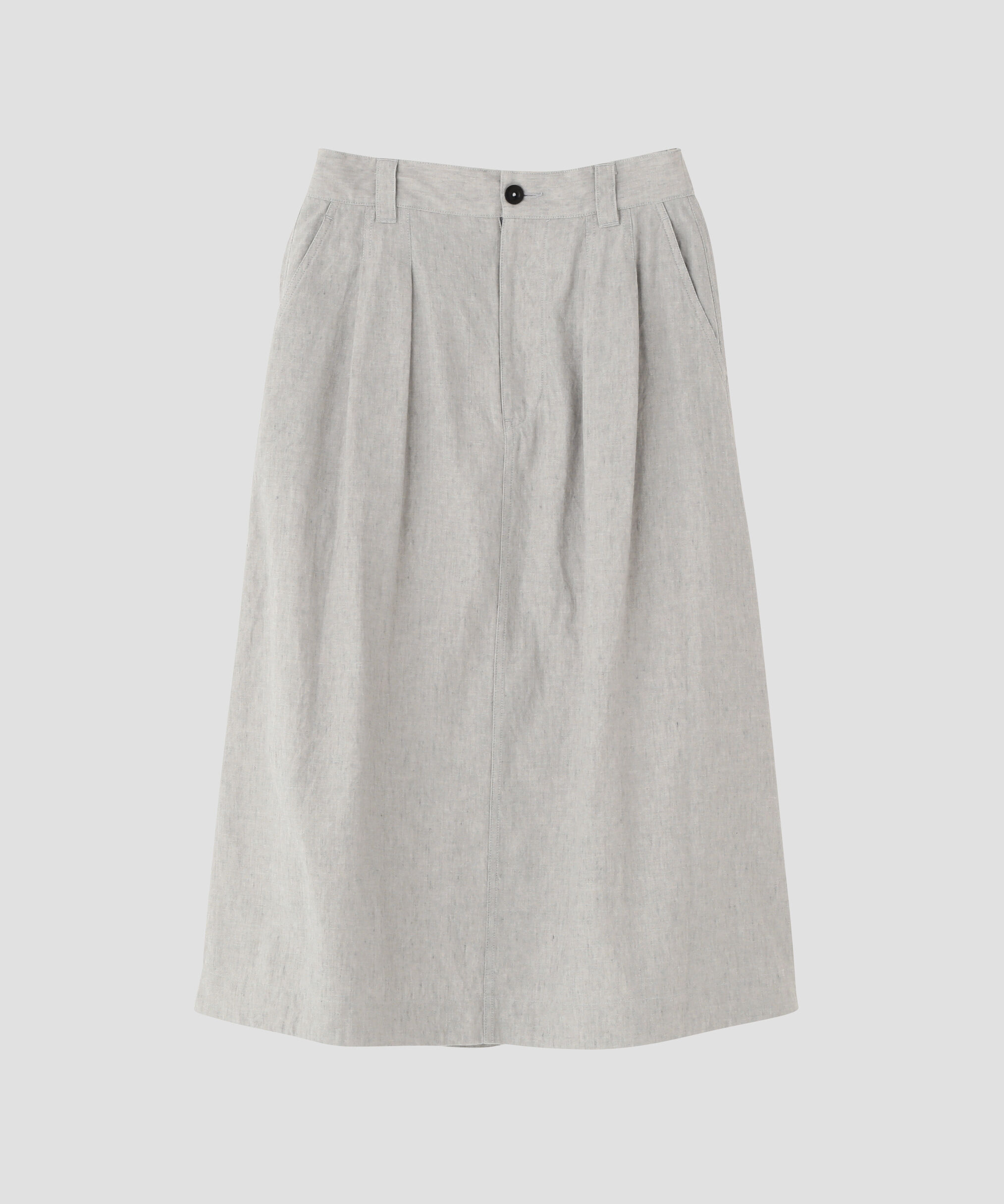MHL.「FADED LINEN COTTON PLAINWEAVE SKIRT」|スカート|