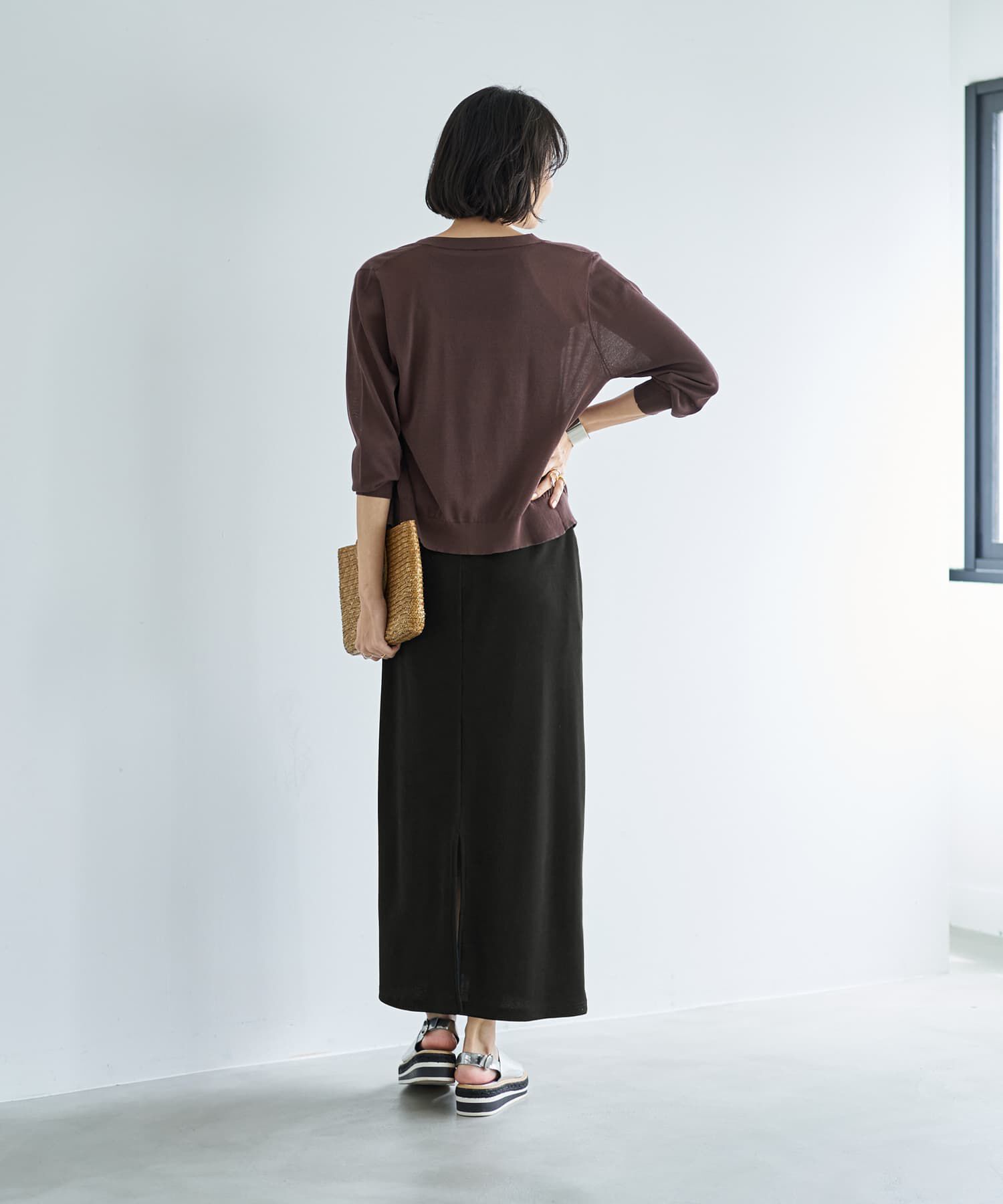 STYLE DELI「【ウエスト丈】シアーサマーカーディガンC」|カーディガン|