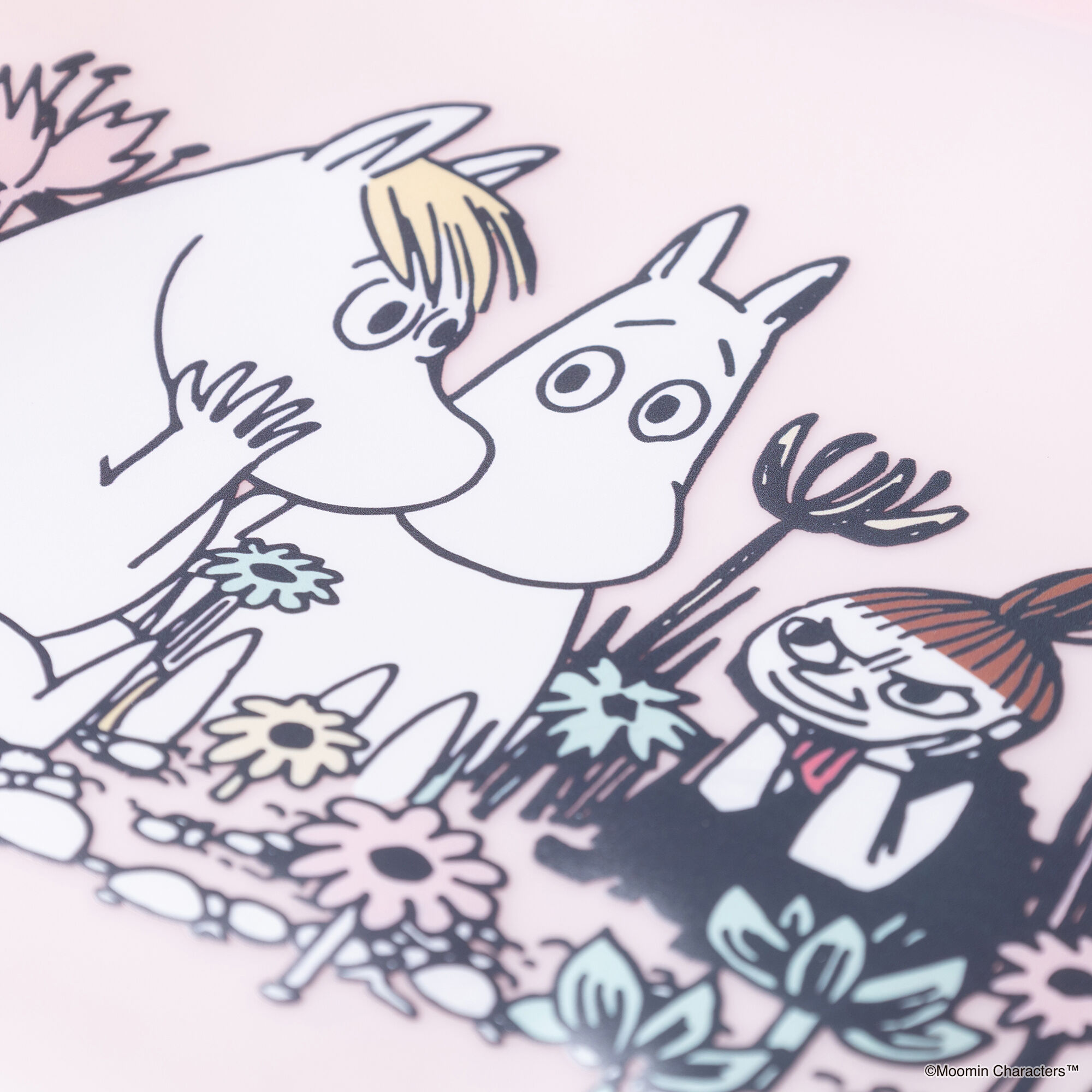  「MOOMIN COMIC MAT PVC フラットポーチ」|ポーチ|
