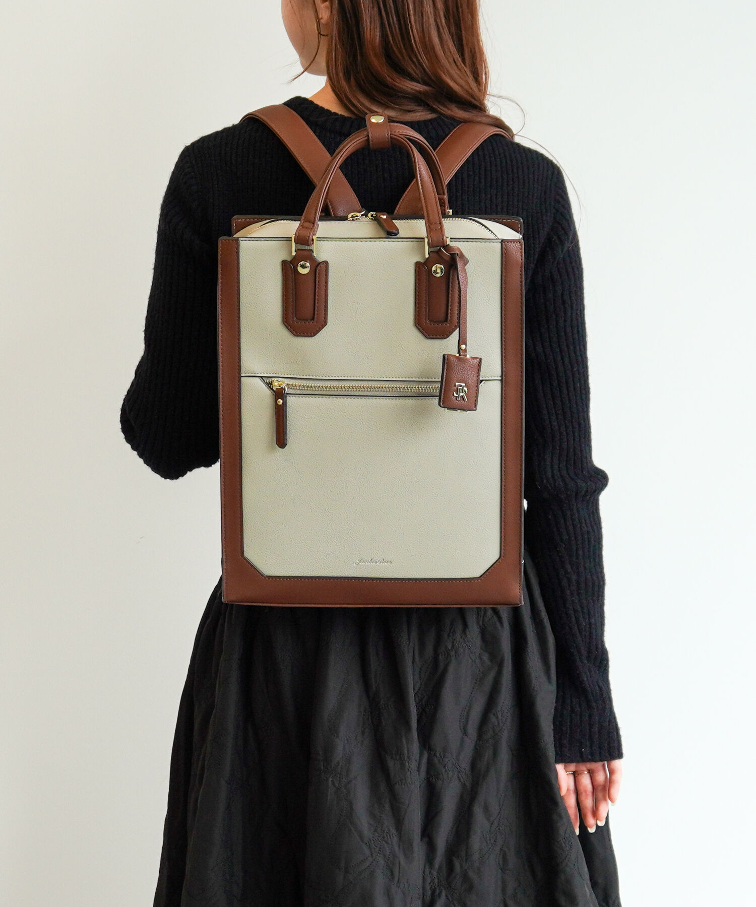 Jewelna Rose「Jewelna Rose アリゼ リュック A4/13.3インチPC収納 16302」|リュック|ベージュ