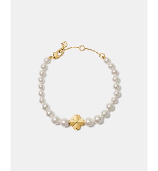 kate spade new york「スペード フラワー パール ブレスレット」|ブレスレット・バングル|WHITE