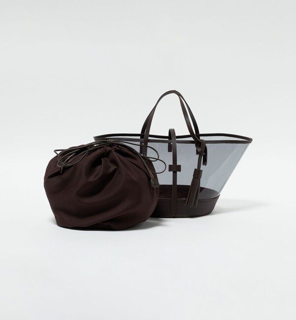 ODETTE E ODILE「【別注】＜THE BAGMATI＞ Clear BRN」|ハンドバッグ|