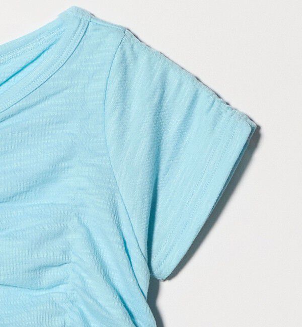 UNITED ARROWS green label relaxing「【WEB限定】シャーリング Tシャツ / キッズ 100cm-160cm」|Tシャツ・カットソー|