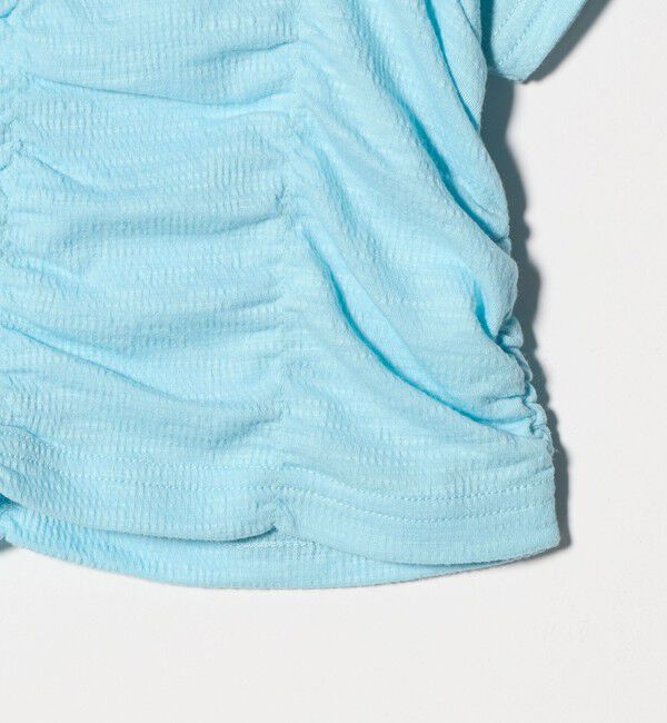 UNITED ARROWS green label relaxing「【WEB限定】シャーリング Tシャツ / キッズ 100cm-160cm」|Tシャツ・カットソー|