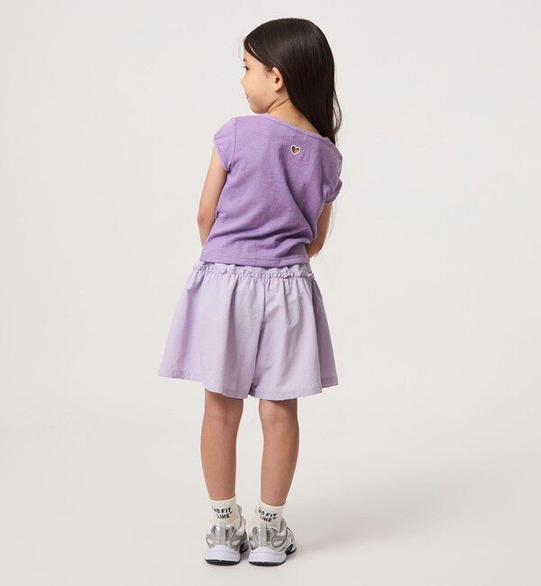 UNITED ARROWS green label relaxing「【WEB限定】ハート シシュウ Tシャツ / キッズ 100cm-160cm」|Tシャツ・カットソー|