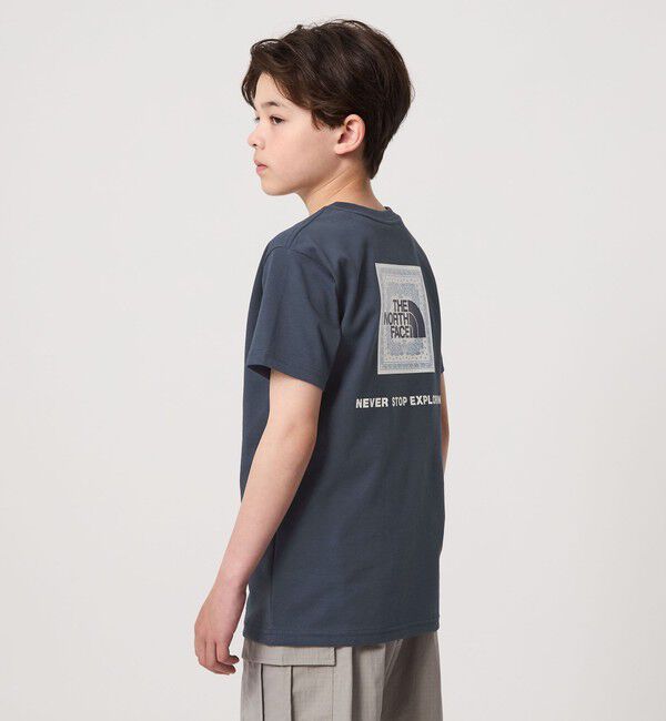 UNITED ARROWS green label relaxing「＜THE NORTH FACE＞バンダナ スクェア ロゴ Tシャツ / キッズ130cm-160cm」|Tシャツ・カットソー|