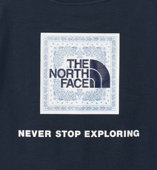 UNITED ARROWS green label relaxing「＜THE NORTH FACE＞バンダナ スクェア ロゴ Tシャツ / キッズ100cm-120cm」|Tシャツ・カットソー|