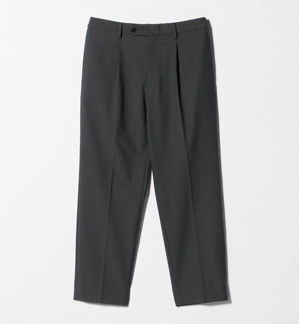 BEAUTY&YOUTH UNITED ARROWS「クール トロ イージー スラックス NO.5 接触冷感 ストレッチ」|チノ|DK.GRAY