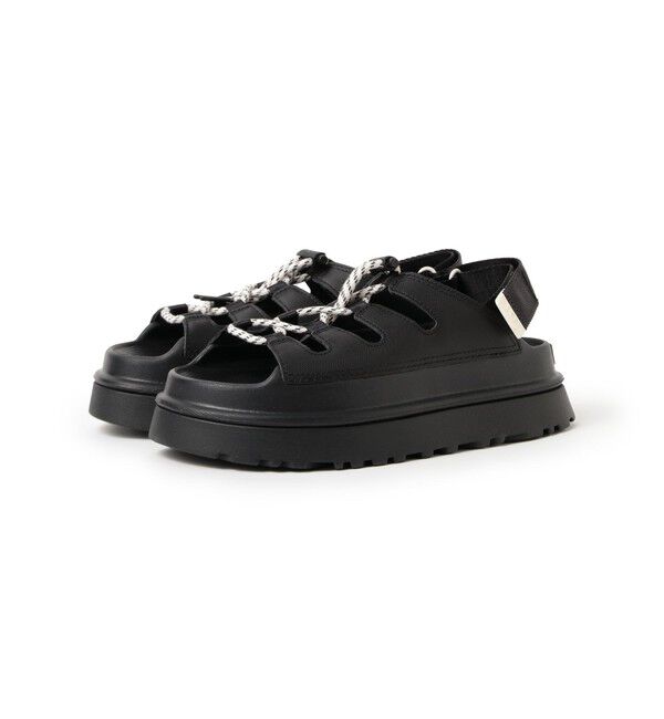 Ray BEAMS 「UGG(R) / Golden Glow Toggle」|サンダル|BLACK