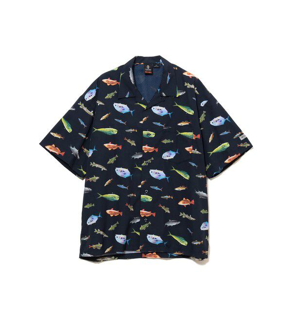 BEAMS「【別注】Columbia / PFG 総柄シャツ」|シャツ・ブラウス|Collegiate