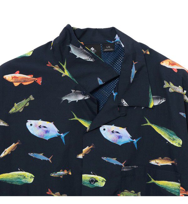 BEAMS「【別注】Columbia / PFG 総柄シャツ」|シャツ・ブラウス|