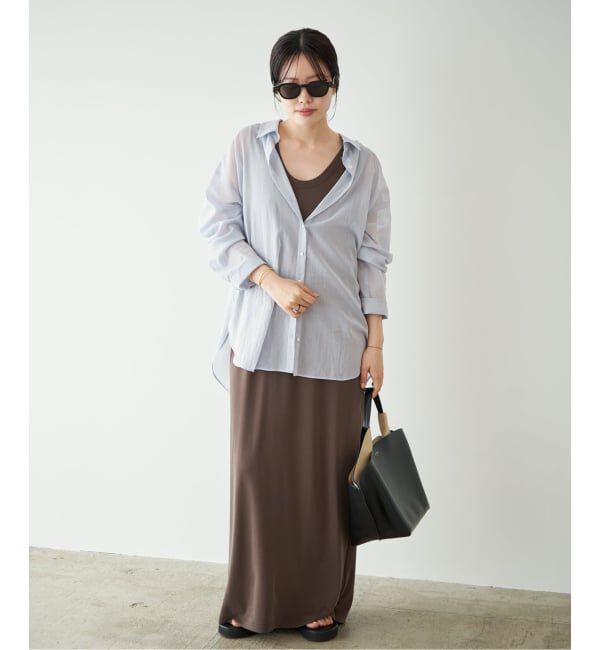 Plage「new cotton sheer シャツ」|シャツ・ブラウス|