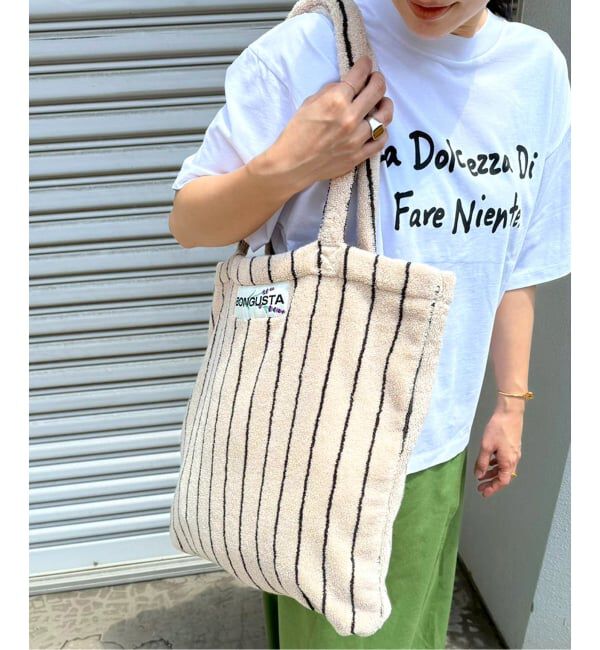 JOURNAL STANDARD relume「【BONGUSTA/ボングスタ】NARAM STRIPED トートバッグ」|トートバッグ|