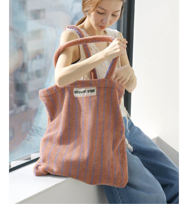 JOURNAL STANDARD relume「【BONGUSTA/ボングスタ】NARAM STRIPED トートバッグ」|トートバッグ|