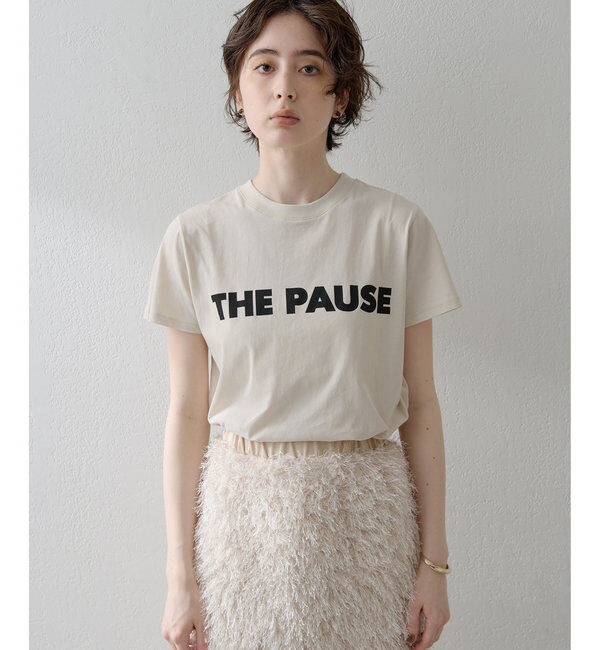 THE PAUSE「＜WEB限定カラーあり＞【THE PAUSE】THE PAUSE Tシャツ」|Tシャツ・カットソー|