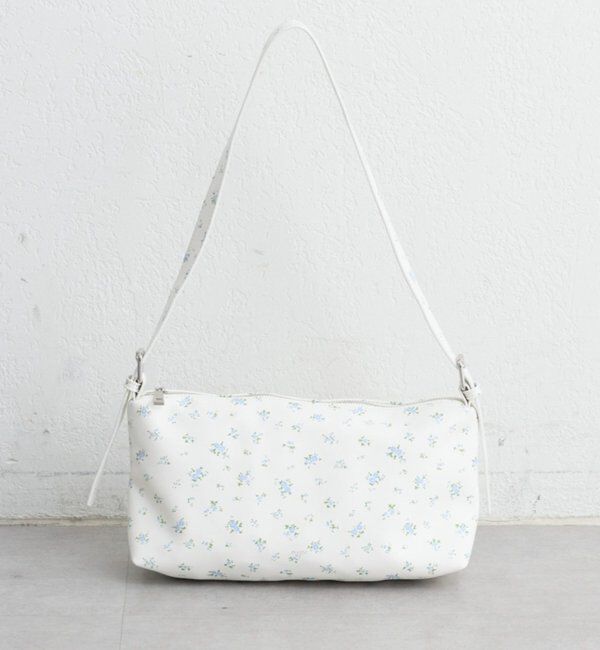  「花柄ワンショルダーBAG」|トートバッグ|オフホワイト