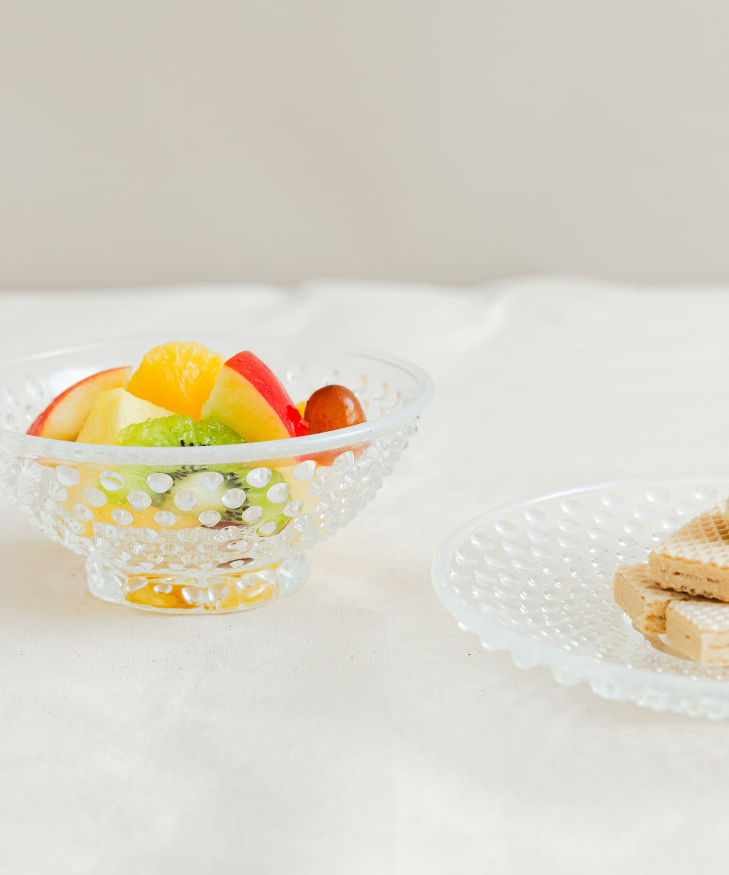 URBAN RESEARCH「『WEB限定』廣田硝子　あられ小皿・小鉢　白色」|食器・キッチングッズ|