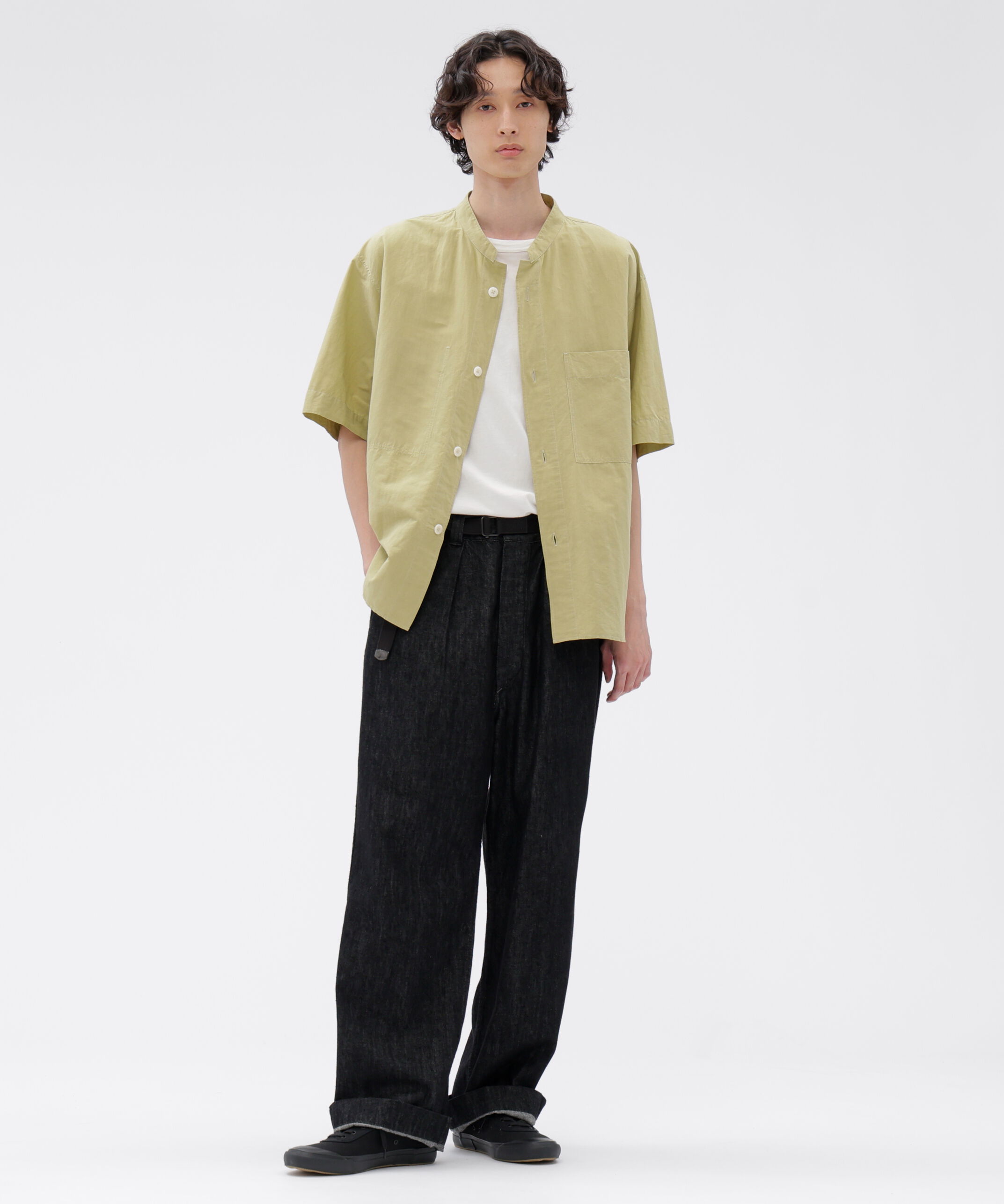 MHL.「HIGH COUNT DRY COTTON LINEN SHIRT」|シャツ・ブラウス|