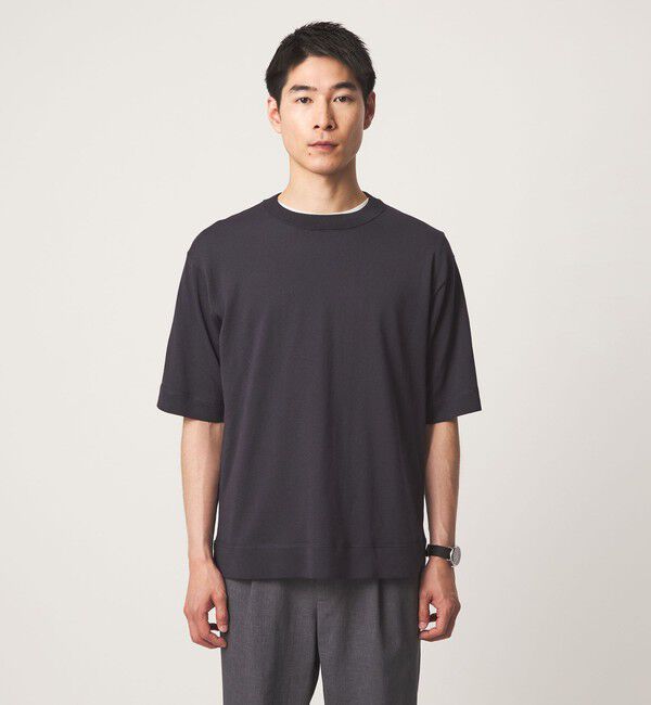 UNITED ARROWS green label relaxing「ヒート シールド 半袖 Tシャツ -マシンウォッシャブル・UVカット・接触冷感・遮熱-」|Tシャツ・カットソー|