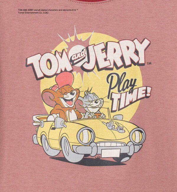 UNITED ARROWS green label relaxing「【別注】＜URBAMENT＞TOM and JERRY リンガーTシャツ / キッズ 100cmー130cm」|Tシャツ・カットソー|
