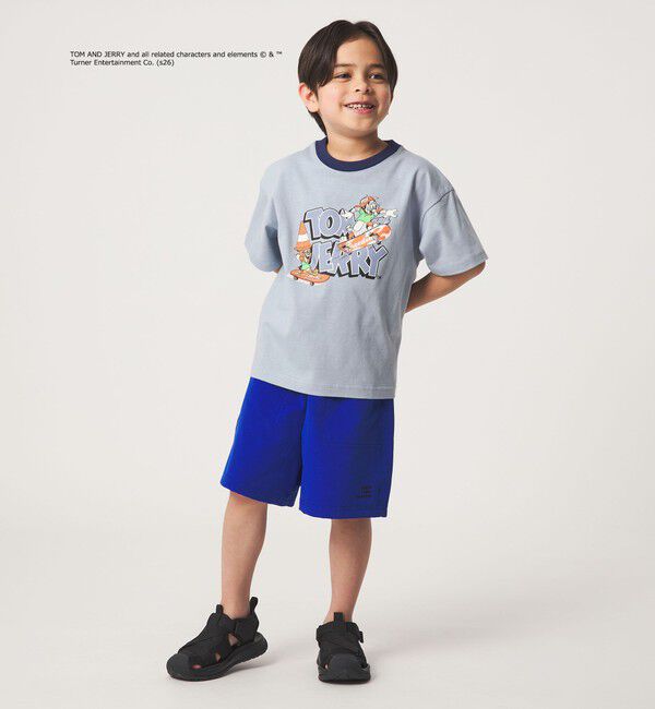 UNITED ARROWS green label relaxing「【別注】＜URBAMENT＞TOM and JERRY リンガーTシャツ / キッズ 100cmー130cm」|Tシャツ・カットソー|