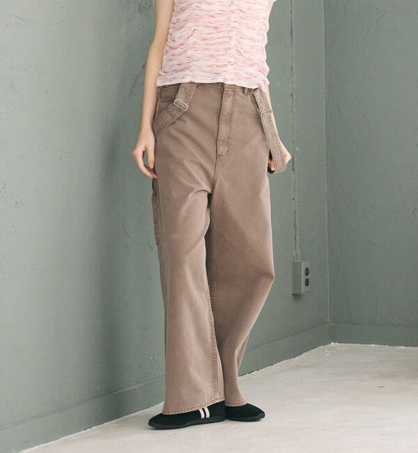 BEAUTY&YOUTH UNITED ARROWS「【別注】＜PAYDAY＞サスペンダー デニムパンツ」|デニム|