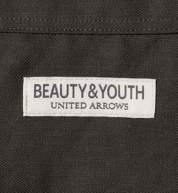 BEAUTY&YOUTH UNITED ARROWS「ライト リネンタッチ キャンプカラー シャツ FORM型」|シャツ・ブラウス|
