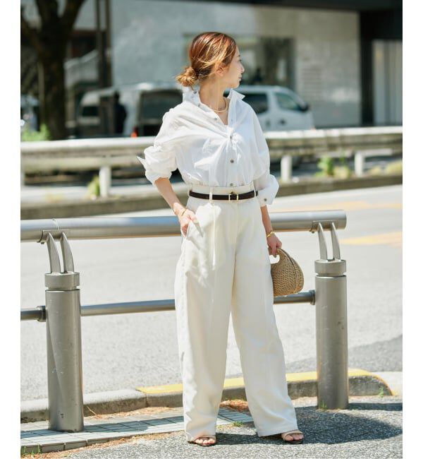 VERMEIL par iena「《予約》コットンボイルシャツ」|シャツ・ブラウス|