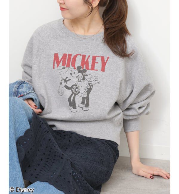 JOURNAL STANDARD relume「別注【GOOD ROCK SPEED】＜MICKEY MOUSE＞スウェット」|スウェット・ジャージ|グレーB