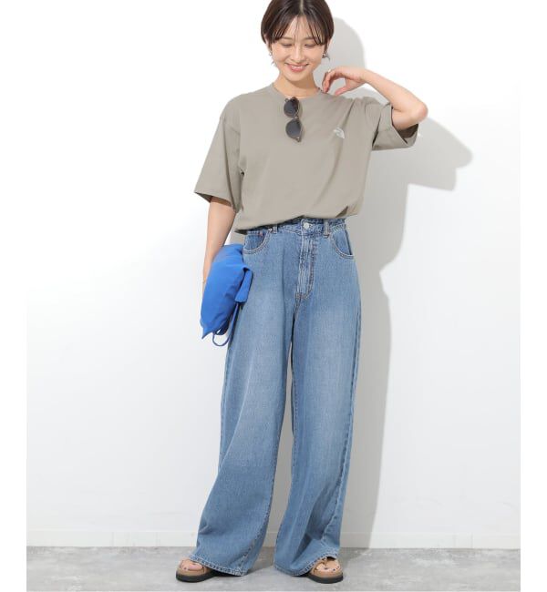 JOURNAL STANDARD relume「《WEB限定》【THE NORTH FACE/ ザノースフェイス】S/S FD Globe Grid Cotton：Tシャツ」|Tシャツ・カットソー|