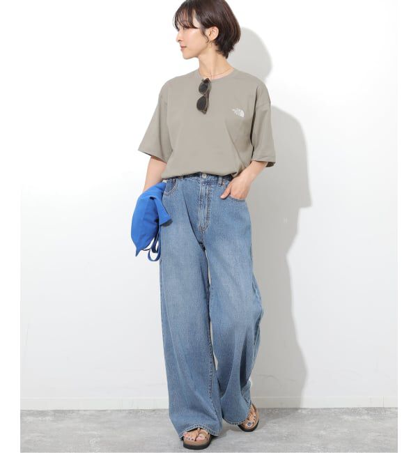 JOURNAL STANDARD relume「《WEB限定》【THE NORTH FACE/ ザノースフェイス】S/S FD Globe Grid Cotton：Tシャツ」|Tシャツ・カットソー|