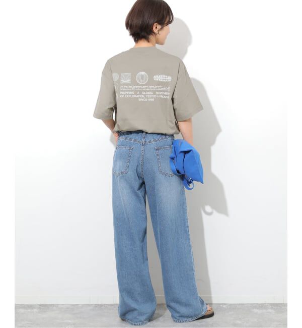 JOURNAL STANDARD relume「《WEB限定》【THE NORTH FACE/ ザノースフェイス】S/S FD Globe Grid Cotton：Tシャツ」|Tシャツ・カットソー|