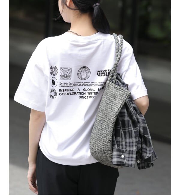 JOURNAL STANDARD relume「《WEB限定》【THE NORTH FACE/ ザノースフェイス】S/S FD Globe Grid Cotton：Tシャツ」|Tシャツ・カットソー|