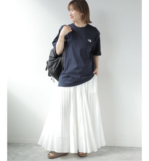 JOURNAL STANDARD relume「《WEB限定》【THE NORTH FACE/ ザノースフェイス】S/S FD Globe Grid Cotton：Tシャツ」|Tシャツ・カットソー|