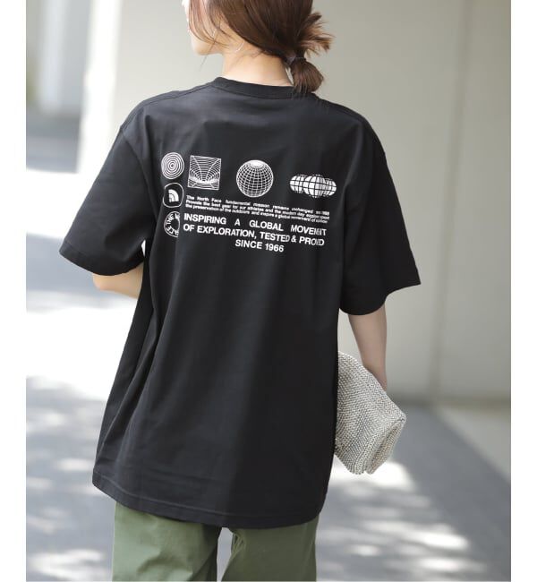 JOURNAL STANDARD relume「《WEB限定》【THE NORTH FACE/ ザノースフェイス】S/S FD Globe Grid Cotton：Tシャツ」|Tシャツ・カットソー|