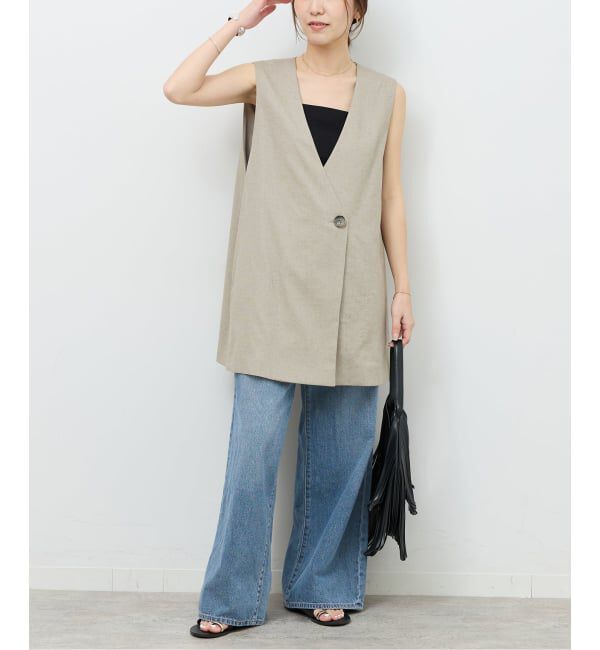 JOURNAL STANDARD relume「《追加》ストリングワイドデニム」|デニム|