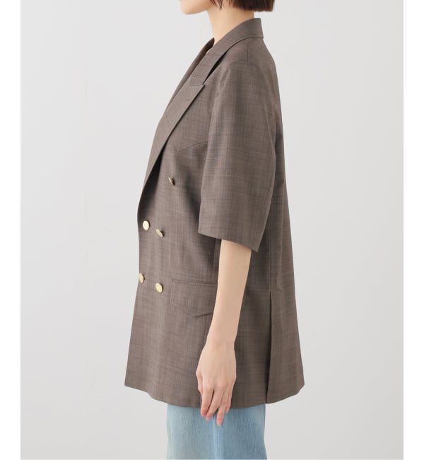 FRAMeWORK「COUTURE D`ADAM/クチュールドアダム　別注ハーフスリーブDIXIE JK DOUBLE(ブラウン)」|その他|