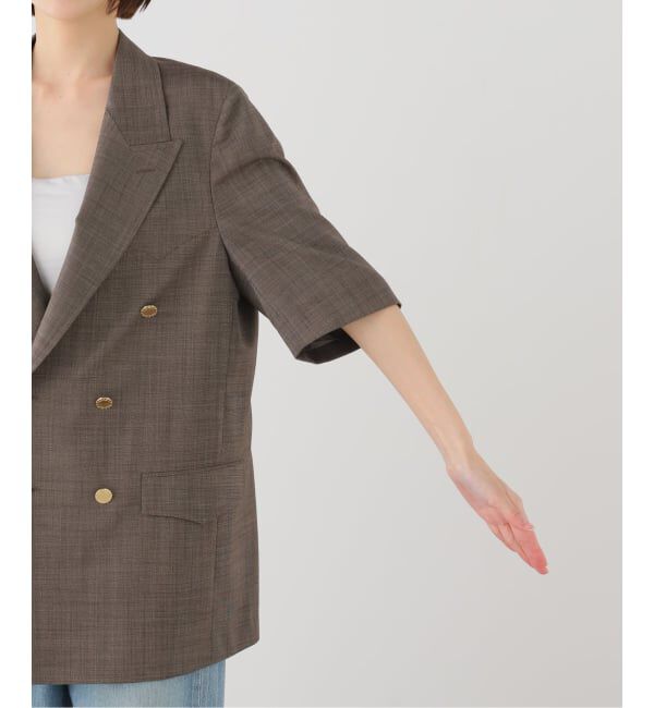 FRAMeWORK「COUTURE D`ADAM/クチュールドアダム　別注ハーフスリーブDIXIE JK DOUBLE(ブラウン)」|その他|