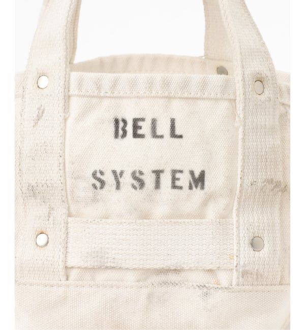 FRAMeWORK「BELL SYSTEM キャンバスツールバッグXSショート」|トートバッグ|