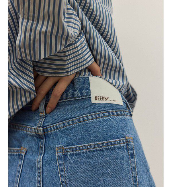 ADAM ET ROPE'「【NEEDBY for ADAM ET ROPE'】別注 GINNY」|デニム|