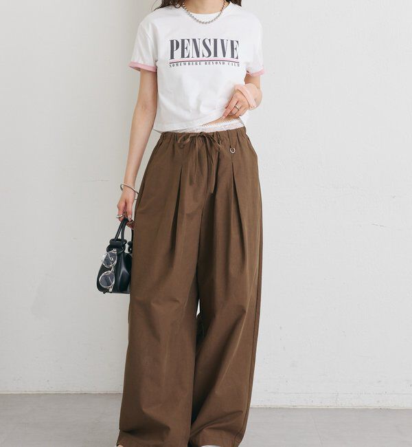  「配色ロゴチビT」|Tシャツ・カットソー|