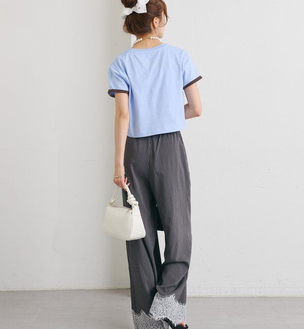  「配色ロゴチビT」|Tシャツ・カットソー|