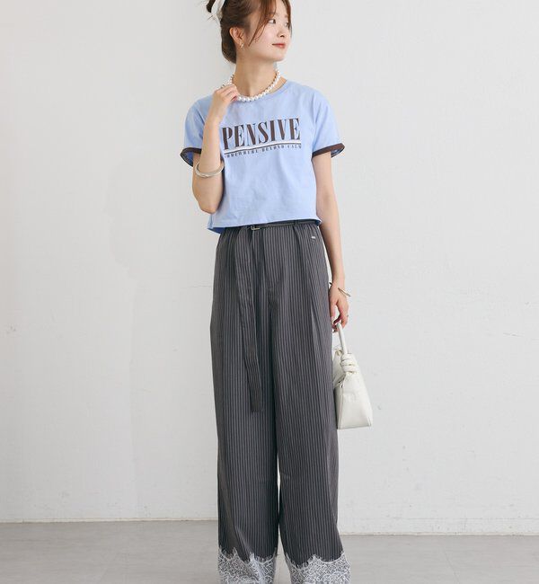  「配色ロゴチビT」|Tシャツ・カットソー|