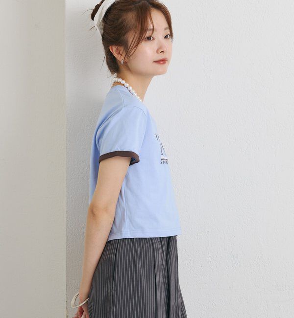  「配色ロゴチビT」|Tシャツ・カットソー|