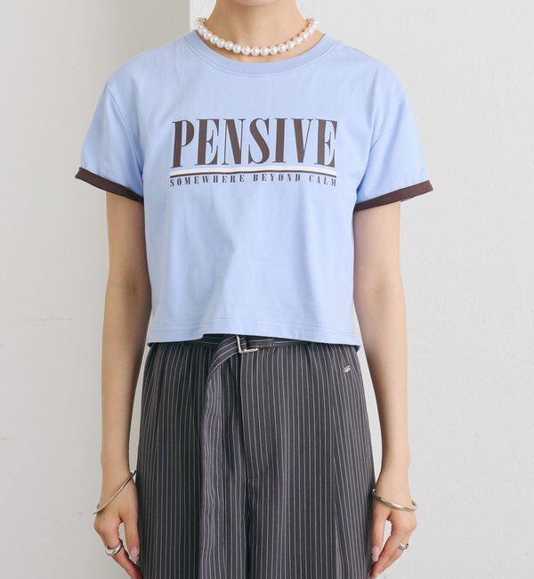  「配色ロゴチビT」|Tシャツ・カットソー|