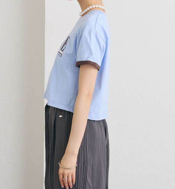  「配色ロゴチビT」|Tシャツ・カットソー|